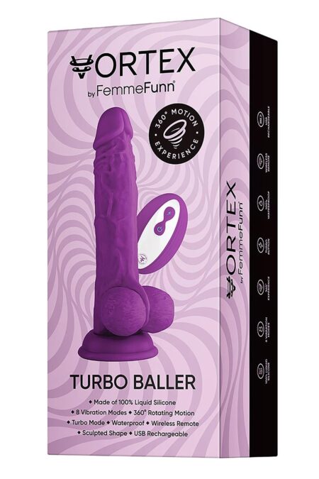 FEMMEFUNN TURBO BALLER WIRELESS PURPLE -