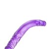 B YOURS 14INCH PURPLE DOUBLE DILDO -