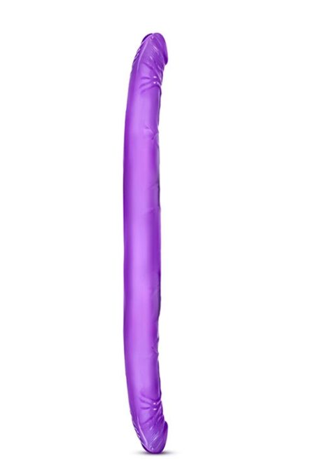 B YOURS 16INCH PURPLE DOUBLE DILDO -