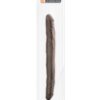 DR. SKIN 14INCH CHOCOLATE DOUBLE DILDO -