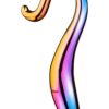 GLAMOUR GLASS ELEGANT CURVED DILDO -