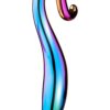 GLAMOUR GLASS ELEGANT CURVED DILDO -