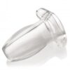 PEEPHOLE CLEAR HOLLOW ANAL PLUG -