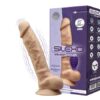 SILEXD FLESH VIBRATOR 8INCH W. REMOTE CONTROL MODEL 1 -