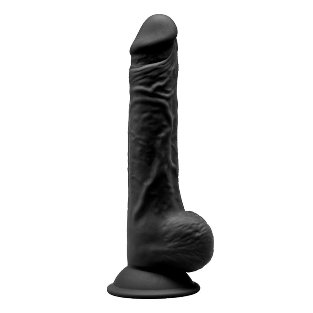 SILEXD DILDO 9.5INCH BLACK MODEL 1 -