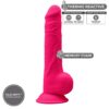 SILEXD DILDO 9.5INCH PINK MODEL 1 -