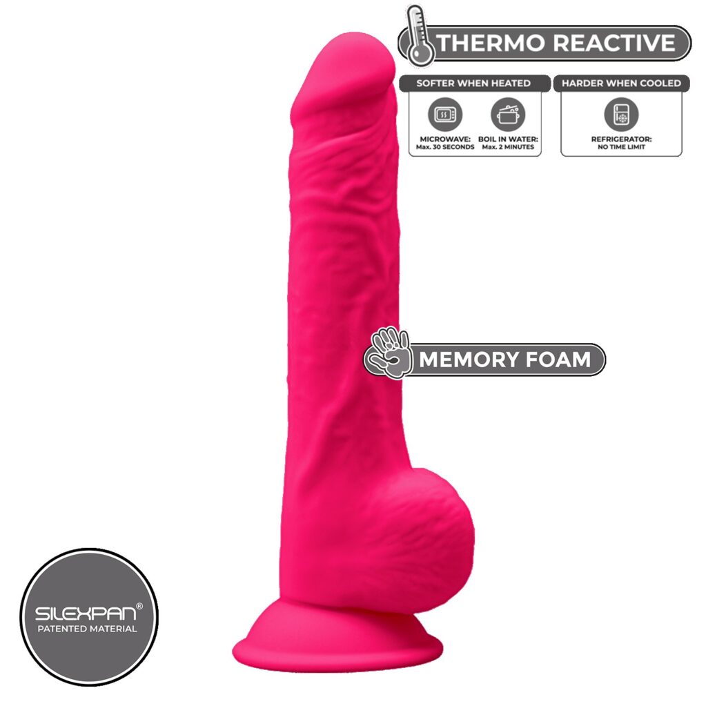 SILEXD DILDO 9.5INCH PINK MODEL 1 -