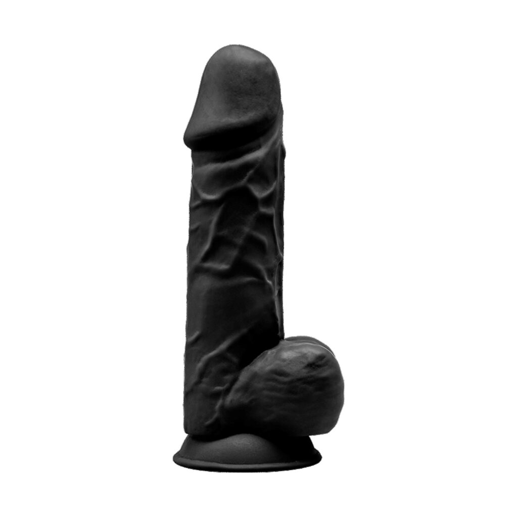 SILEXD DILDO 8.5INCH BLACK MODEL 4 -