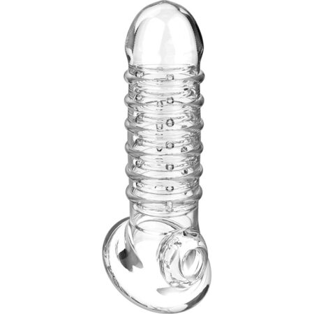 VIRILXL TRANSPARENT V15 PENIS EXTENDER SLEEVE -