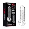 VIRILXL TRANSPARENT V15 PENIS EXTENDER SLEEVE -