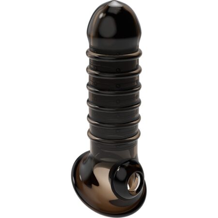 VIRILXL BLACK V15 PENIS EXTENDER SLEEVE -