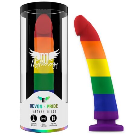 MYTHOLOGY DEVON PRIDE DILDO M -