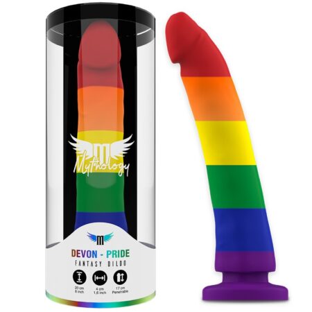 MYTHOLOGY DEVON PRIDE DILDO L -