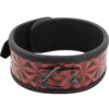 BEGME RED COLLAR VEGAN LEATHER -