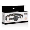 BEGME BLACK BALL GAG VEGAN LEATHER -