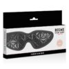 BEGME BLACK BLIND MASK VEGAN LEATHER -