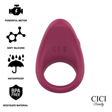 PREMIUM SILICONE VIBRATING RING CICI BEAUTY