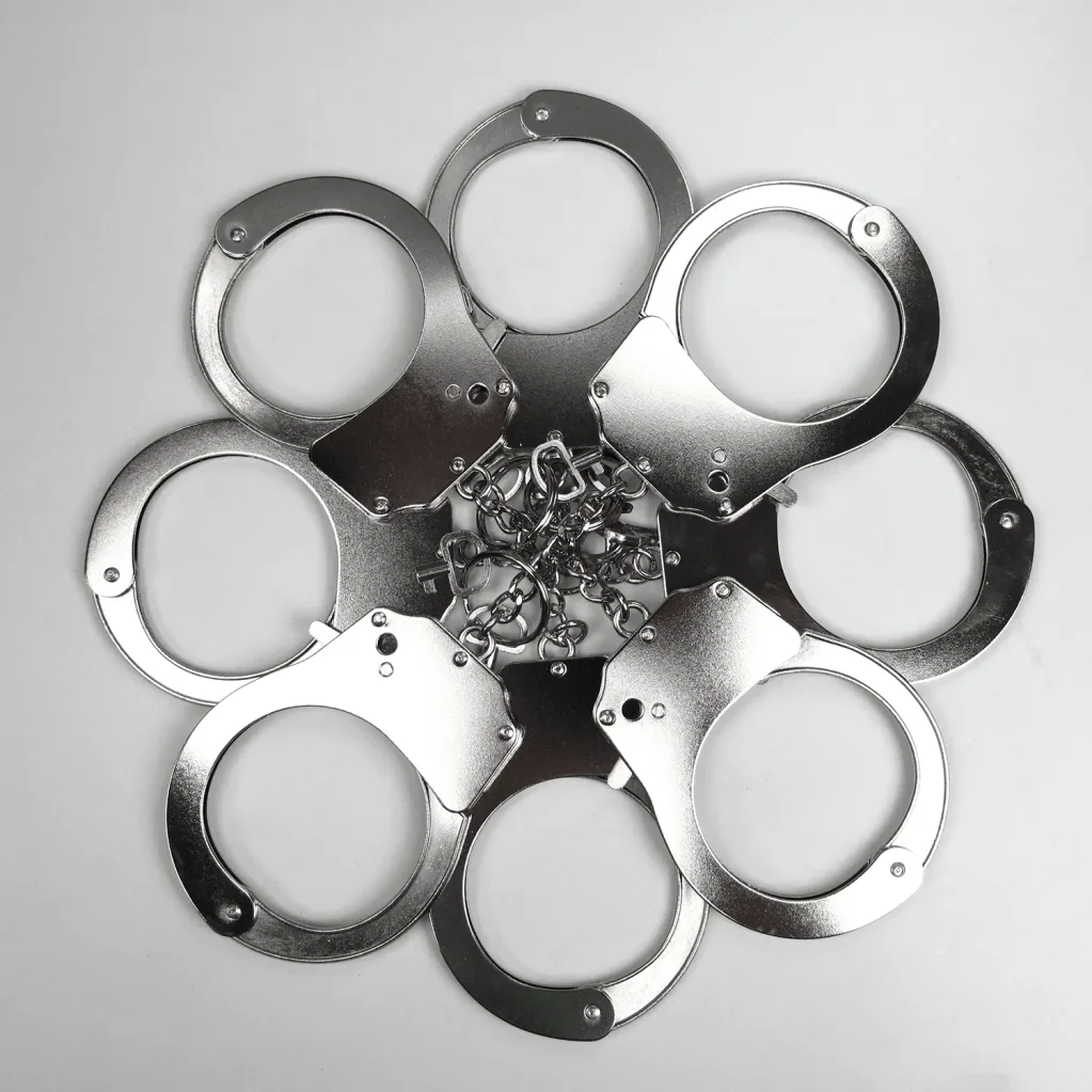 ADRIENLASTIC METALLIC HANDCUFFS