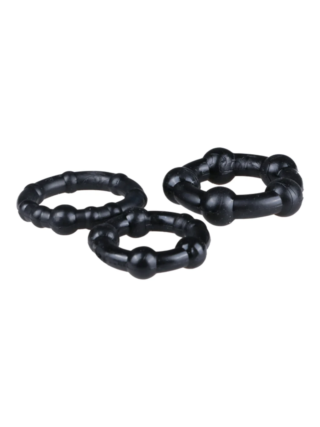 Performance Black Erection Rings - Packaged