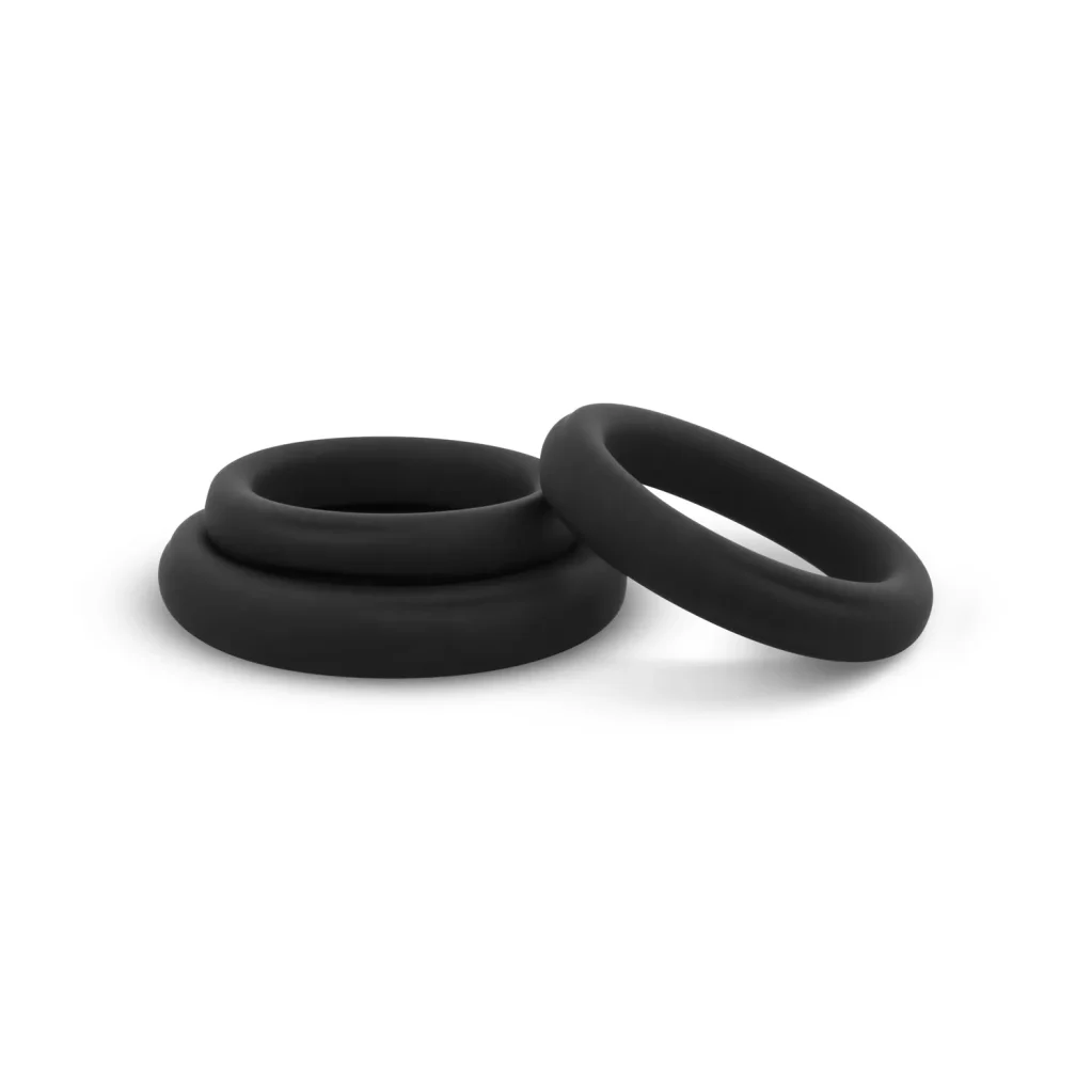 Silicone Cock Ring 3-piece set