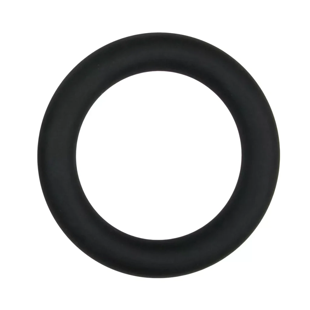 E.T. SILICONE COCK RING L BLACK