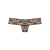 Underneath Gigi Crotchless Thong Leopard