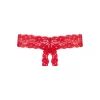 Underneath - Kyra Crotchless Thong - Red