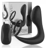 BLACK&SILVER - REMOTE CONTROL ANAL MASSAGER RECHARGEABLE SILICONE BLACK