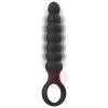 BLACK&SILVER - BOB POWERFUL SILICONE ANAL DILATOR