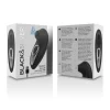 BLACK&SILVER - DRAKE DELUXE SUCKING VIBE RECHARGEABLE SILICONE BLACK