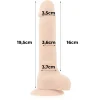 COCK MILLER SILICONE DENSITY ARTICULABLE COCKSIL 19.5 CM