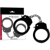 DARKNESS - METAL HANDCUFFS BLACK