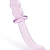 GLAZE GLASS ROSEBUD G-SPOT DILDO