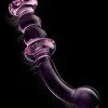 GLAZE GLASS ROSEBUD G-SPOT DILDO