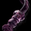 GLAZE GLASS ROSEBUD G-SPOT DILDO