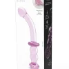 GLAZE GLASS ROSEBUD G-SPOT DILDO