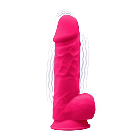 SILEXD PINK VIBRATOR 8.5INCH MODEL1