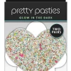 Pretty Pasties - Heart & Flower GLOW - 2 Pair NS NOVELTIES