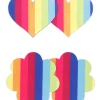 Pretty Pasties - Pride Heart & Flower - 2 Pair NS NOVELTIES