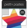 Pretty Pasties - Pride Cross & Star - 2 Pair NS NOVELTIES