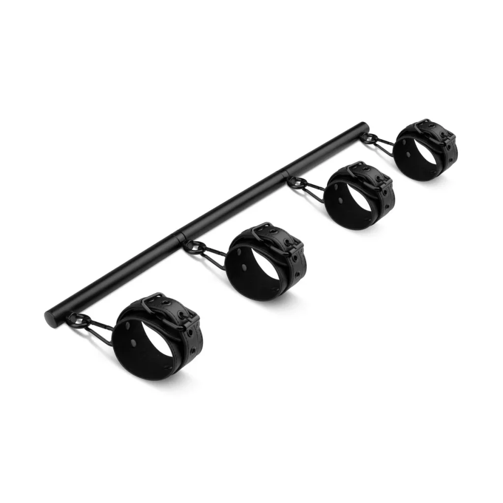 ADJUSTABLE SPREADER BAR BLACK Bedroom Fantasies