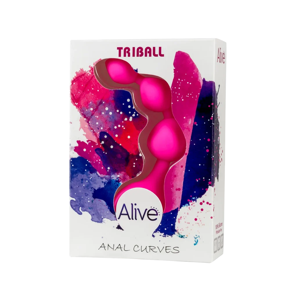 Anal beads TRIBALL Pink