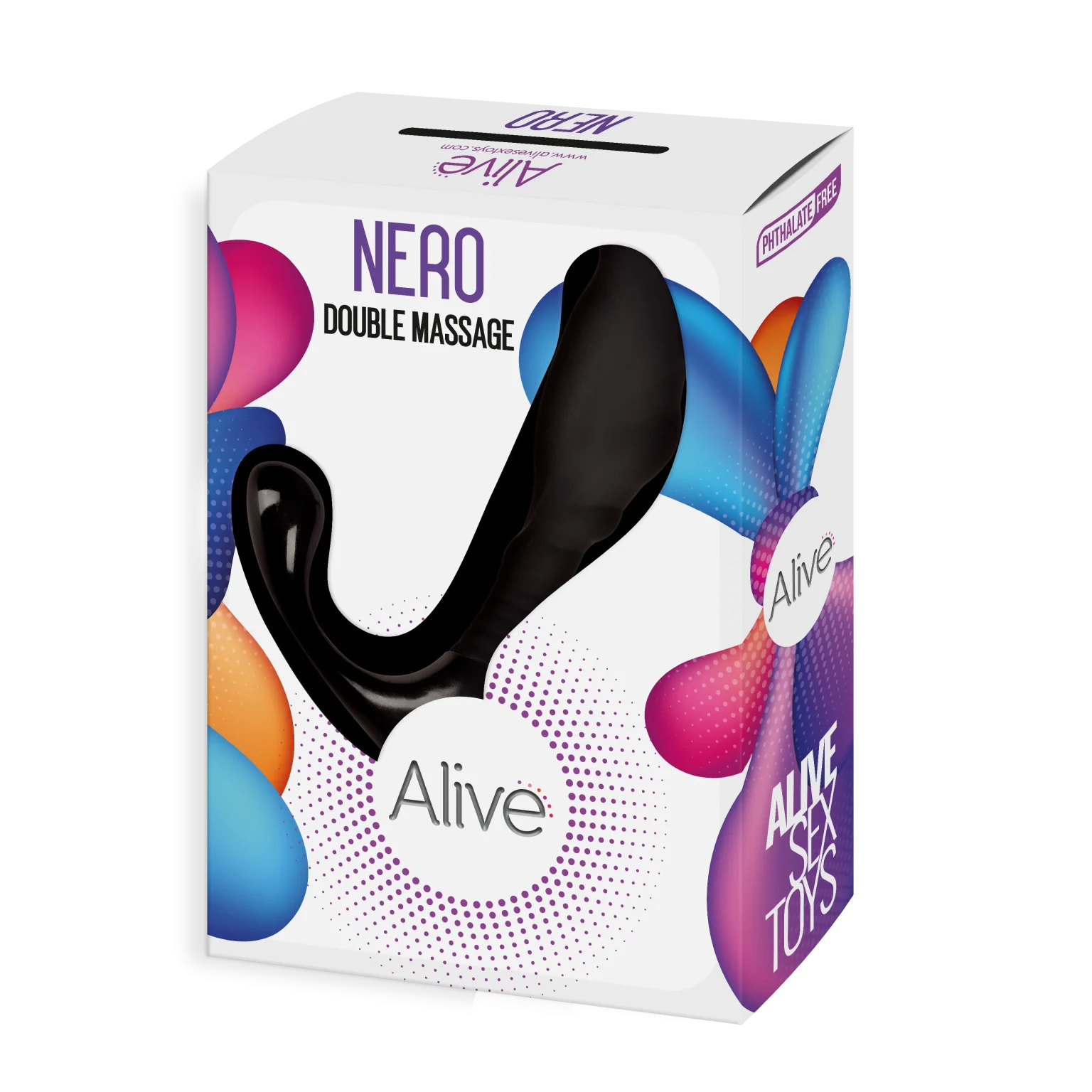 ALIVE NERO SILICONE PLUG BLACK