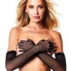 BACI FINGERLESS FISHNET OPERA GLOVE