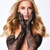 BACI FLOWER LACE OPERA GLOVE