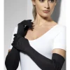 Gloves, Black, Long