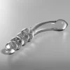 NEBULA SERIES BY IBIZA - MODEL 14 DILDO BOROSILICATE GLASS 18.5 X 3 CM CLEAR