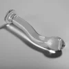 NEBULA SERIES BY IBIZA - MODEL 18 DILDO BOROSILICATE GLASS 18.5 X 3.5 CM CLEAR