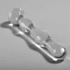 NEBULA SERIES BY IBIZA - MODEL 13 DILDO BOROSILICATE GLASS 18 X 3.5 CM CLEAR