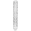 NEBULA SERIES BY IBIZA - MODEL 15 DILDO BOROSILICATE GLASS 18.5 X 3 CM CLEAR